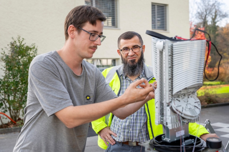 Emin Basic leitet das Ressort Leitungsprojekte Netz Telecom bei den St.Galler Stadtwerken.